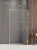 NEW TRENDY Kabina ścianka prysznicowa walk-in AVEXA GOLD SHINE 120x200 EXK-2163